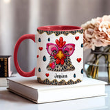 Crazy Chicken Lady - Personalized Chicken Accent Mug