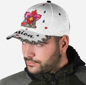 Crazy Chicken Lady - Personalized Chicken Classic Cap
