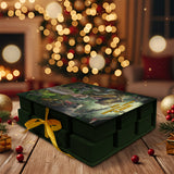 24 Dinosaurs Species Gift For Boys - Personalized Kid Folded Advent Calendar With Ornaments