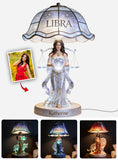 Custom Any Photo Zodiac Style - Personalized Self Love Acrylic LED Night Light