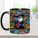 Hippie Gnome - Personalized Hippie Accent Mug