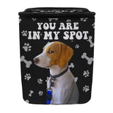 You're In My Spot - Personalized Dog Portable Car Trash Can/ Organizer