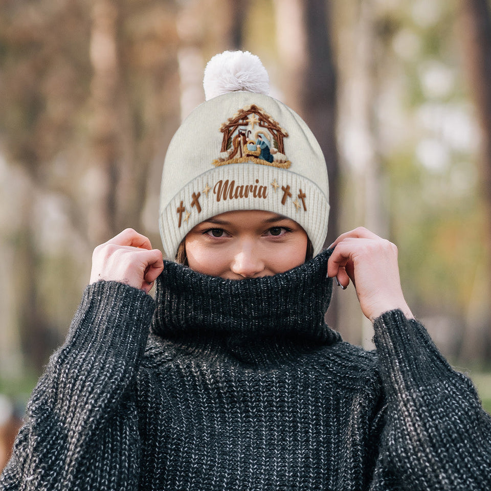 Believe - Personalized Christian Beanie Hat