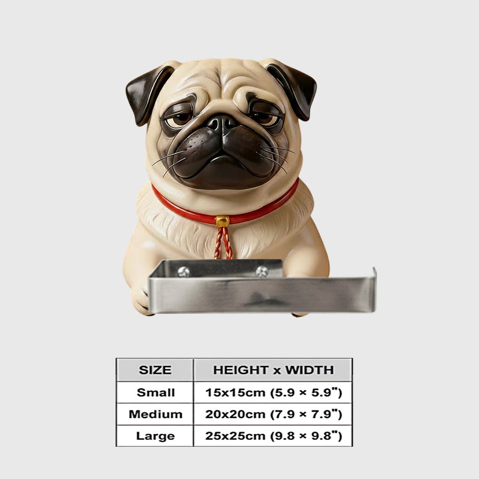 Custom From Any Photo - Personalized Dog Toilet Paper Holder