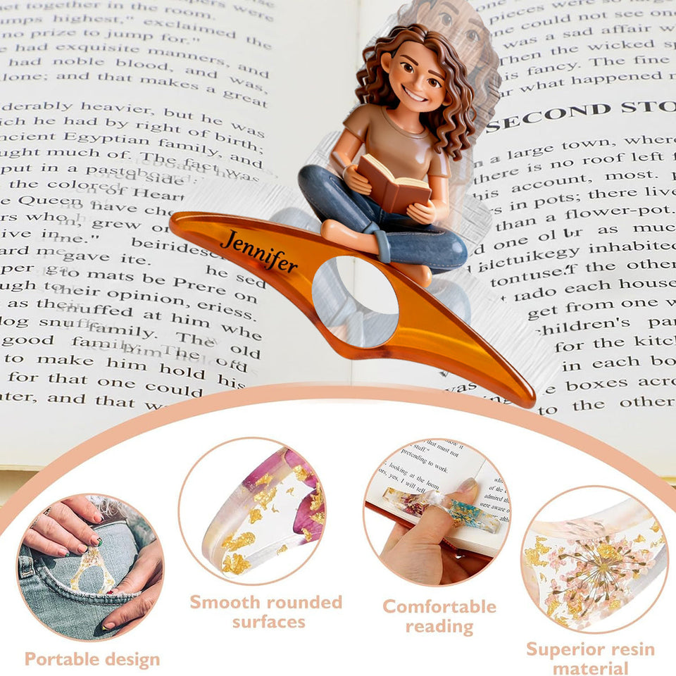 Love Books - Personalized Book Page Holder