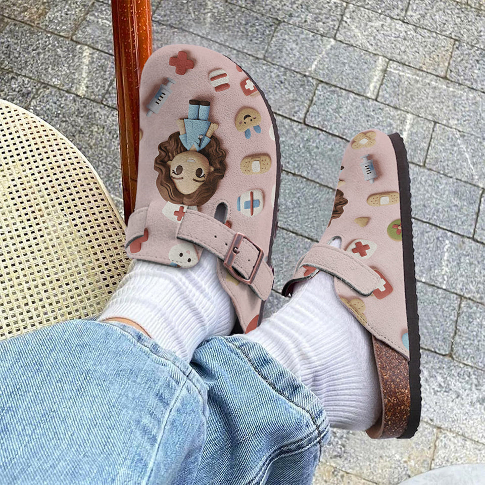 Proud To Be A Nurse - Personalized Nurse Clogs With Arch Support