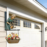 Custom Any Photo My Beautuful Garden - Personalized Grandma Wooden Wall Mount Sign