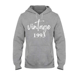 Vintage Version - Personalized Birthday T-shirt And Hoodie