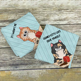 Cranky Kitty Cafe - Gift for cat lovers - Personalized Towel