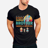 Super Dad Super Hero - Gift for dad, grandpa, uncle, brother - Personalized T-shirt And Hoodie