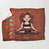 Namaste - Personalized Yoga Blanket