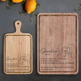 Grandma's Definition - Personalized Grandma Cutting Board