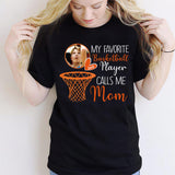 My Basketball Player Calls Me Mom Grandma - Personalized Basketball T-shirt And Hoodie