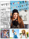 Custom Photo - Personalized Aunt Paint By Numbers Kit