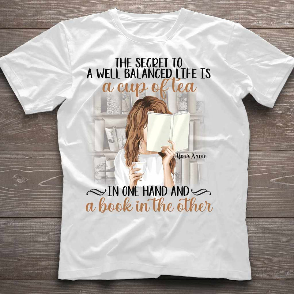 Book Lover - Personalized Book T-shirt and Hoodie