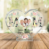 Mom - Personalized Mother's Day Mother Custom Shaped Acrylic Plaque