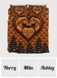 Next To You - Personalized Horse Quilt Set