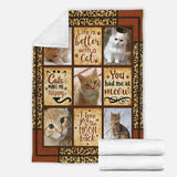 Cat Lover - Personalized Blanket