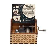 I Filled This Box - Personalized Mother's Day Mother Hand Crank Music Box