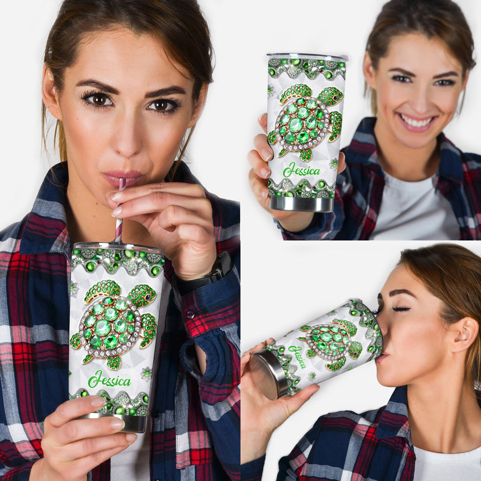 Love Turtles - Personalized Turtle Tumbler