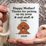 Happy Mother's Day - Personalized Dog Mug