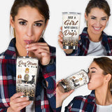 Dog Mom - Personalized Mother's Day Dog Tumbler