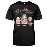 Blessed Grandpa - Personalized Mother's Day Grandma T-shirt and Hoodie