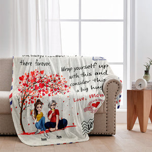To My Daughter - Personalized Mother's Day Mother Blanket