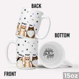 The Secret Ingredient - Personalized Cat Hidden Message Mug
