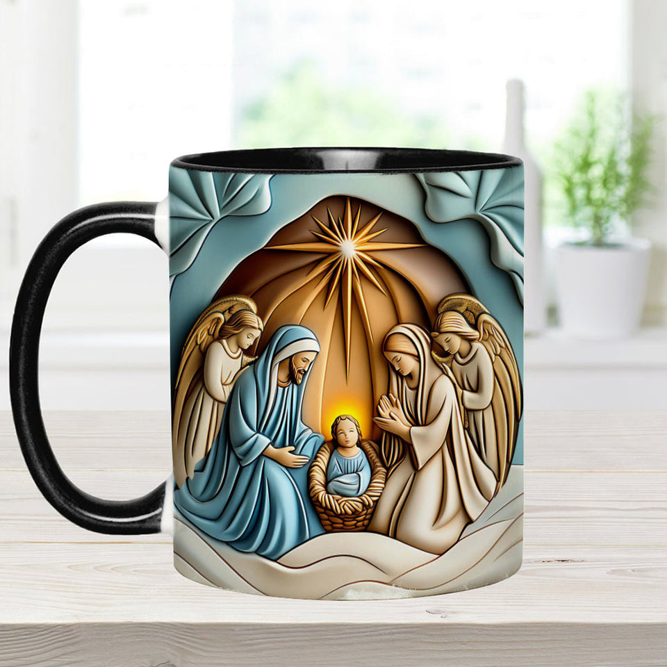 Mug à thème chrétien - Nativité
