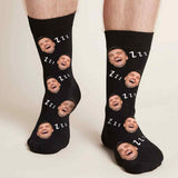 I'm Not Sleeping - Personalized Father Socks