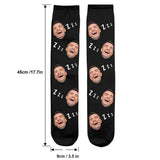 I'm Not Sleeping - Personalized Father Socks