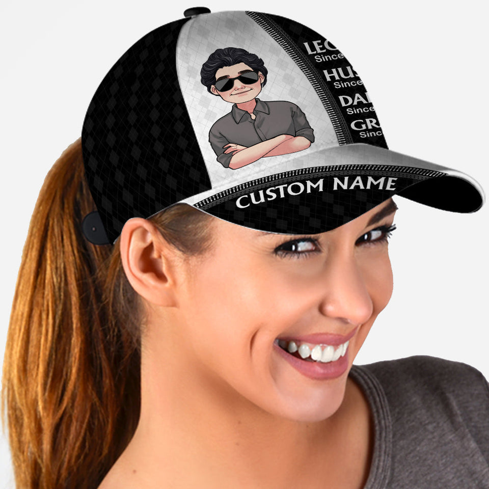 Legend - Personalized Father Classic Cap