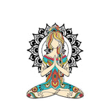 Peace Love Light Cut Metal Sign