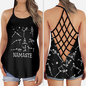 Namaste Cross Tank Top