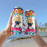 Nurse Life - Personalized Nurse Can Cooler