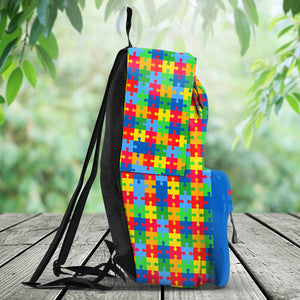 Soyez gentils avec moi - Sac à dos personnalisé de sensibilisation à l'autisme