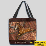 Horse Vintage Personalized Tote Bag