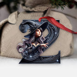 Witch Letter - Personalized Witch Ornament