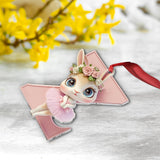 Ballet Bunny Alphabet - Personalized Ballet Ornament
