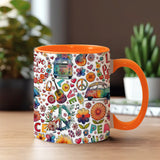 Hippie Soul - Personalized Hippie Accent Mug