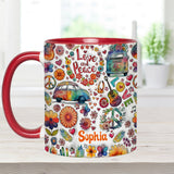 Hippie Soul - Personalized Hippie Accent Mug