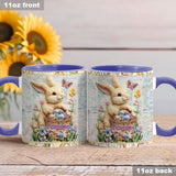Happy Easter - Personalized Grandma Accent Mug