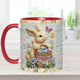 Happy Easter - Personalized Grandma Accent Mug