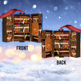My Luggage Is Full Of - Christmas Book Ornament (Printed On Both Sides)