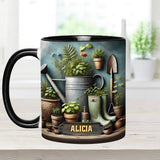 Green Garden - Personalized Gardening Accent Mug