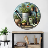 Your Garden - Personalized Gardening Cut Metal Sign