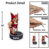 Funny Gromes Couple - Personalized Couple Ornament