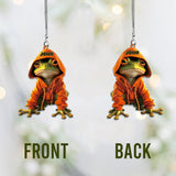 Love Frogs - Personalized Frog Car Ornament