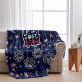 Happy Mother's Day To The Best Dog Mom - Personalized Dog Blanket